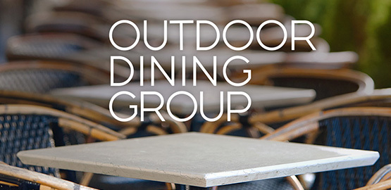 Outdoor Dining Group, structure solutions for New York City's outdoor dining needs. 